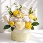 CANDLEBOX L- Yellow love