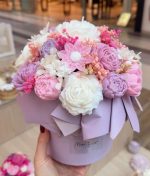 CANDLEBOX M- Pink & lilac