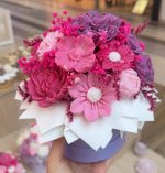 CANDLEBOX S- Pink & purple