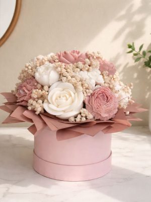 CANDLEBOX S- Powder pink