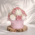 CANDLEBOX M- Powder pink elegant