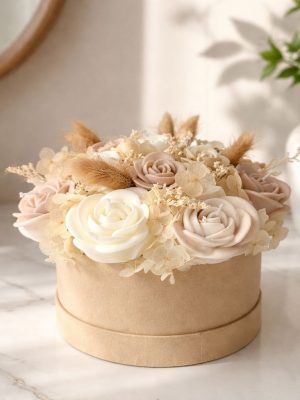 CANDLEBOX M- Soft beige