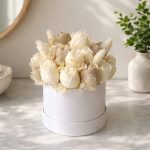 CANDLEBOX S-Neutral tulips