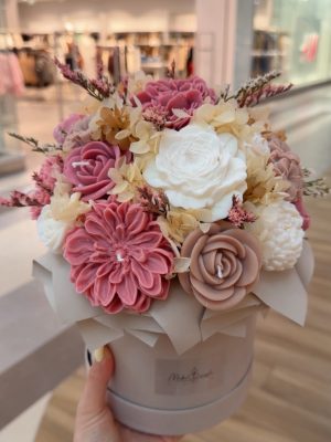 CANDLEBOX L- Blush elegance