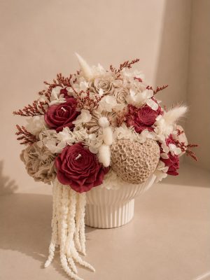Buket u gipsu- Velvet luxe