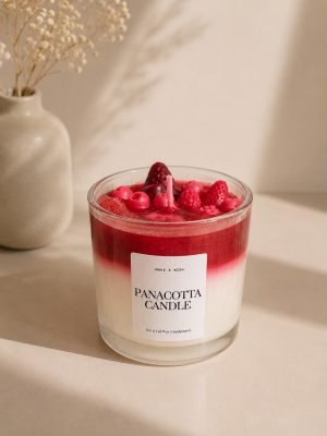 Svijeća u čaši- Panacotta M