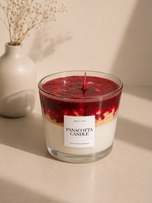 Svijeća u čaši- Panacotta L