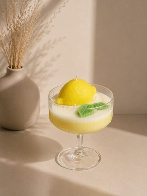Svijeća u čaši- Lemon