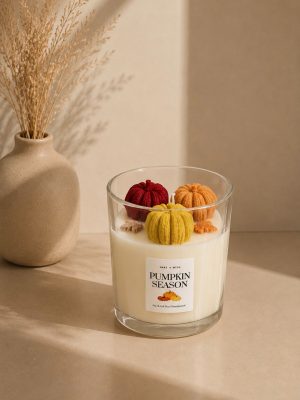 Svijeća u čaši- Pumpkin season L